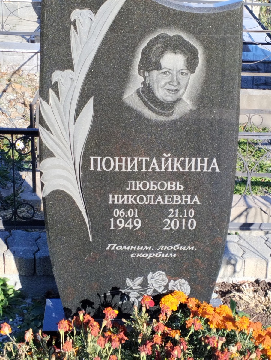 Понитайкина Любовь Николевна