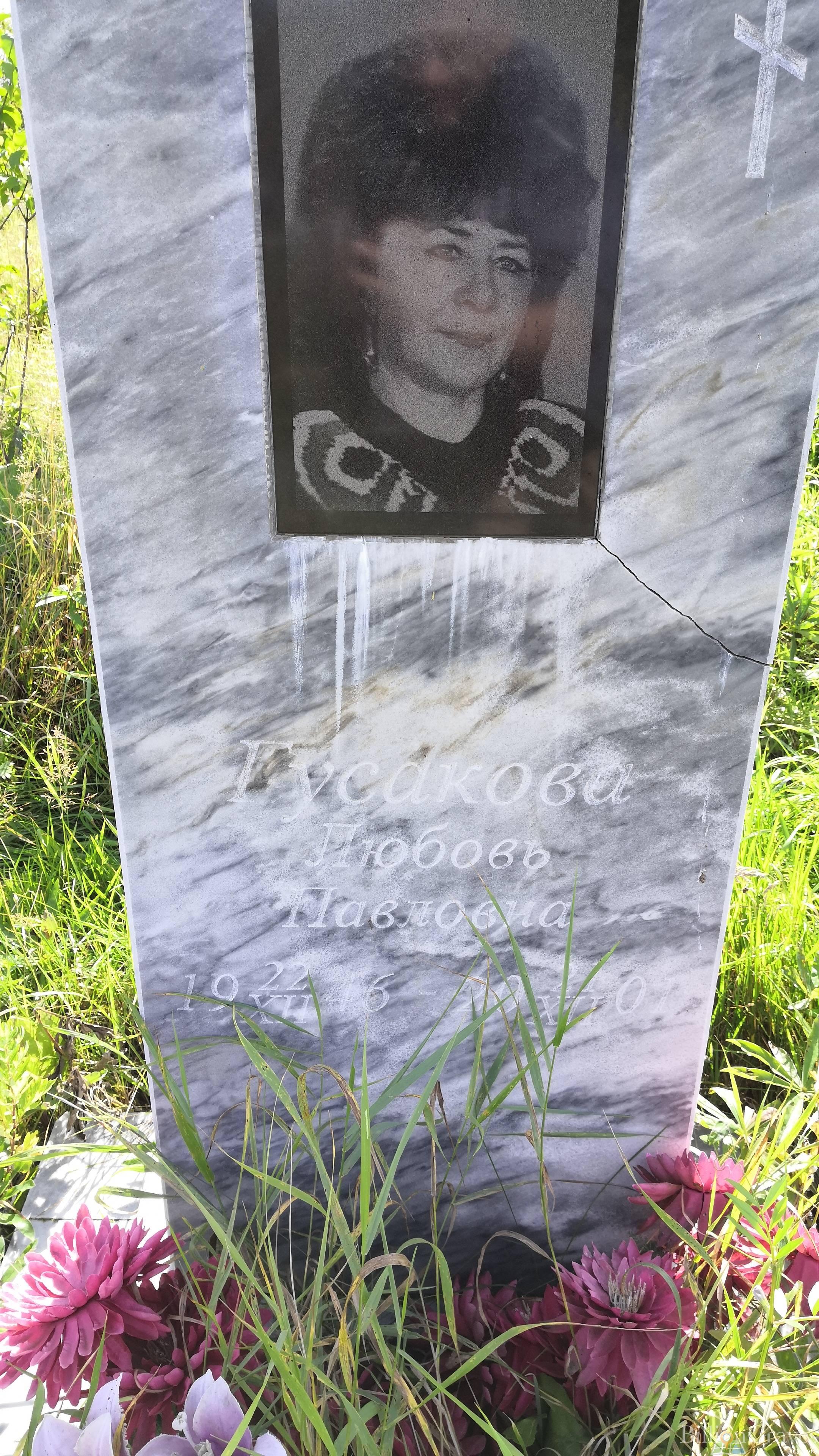 Гусакова Любовь Павловна