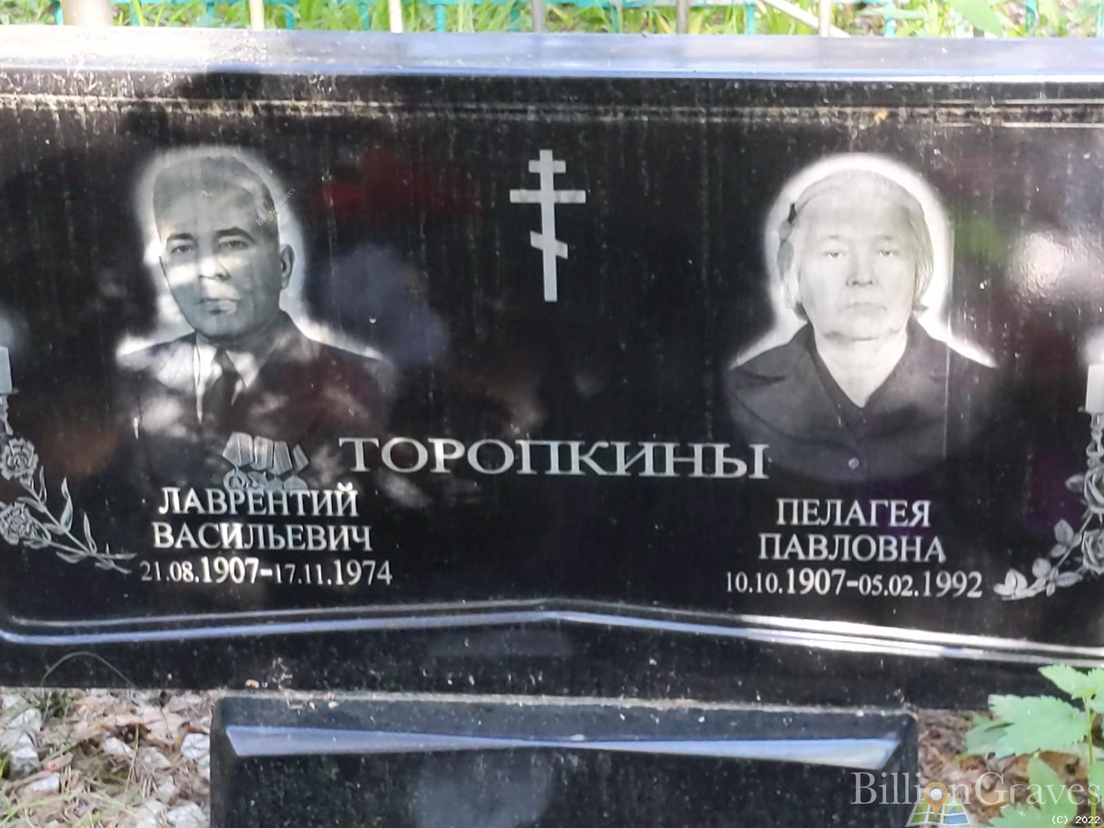 Торопкин Лаврентий Васильевич