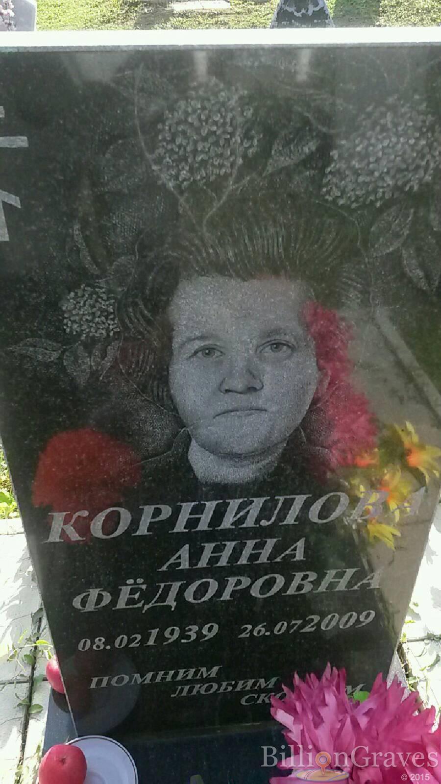 Корнилова Анна Фёдоровна