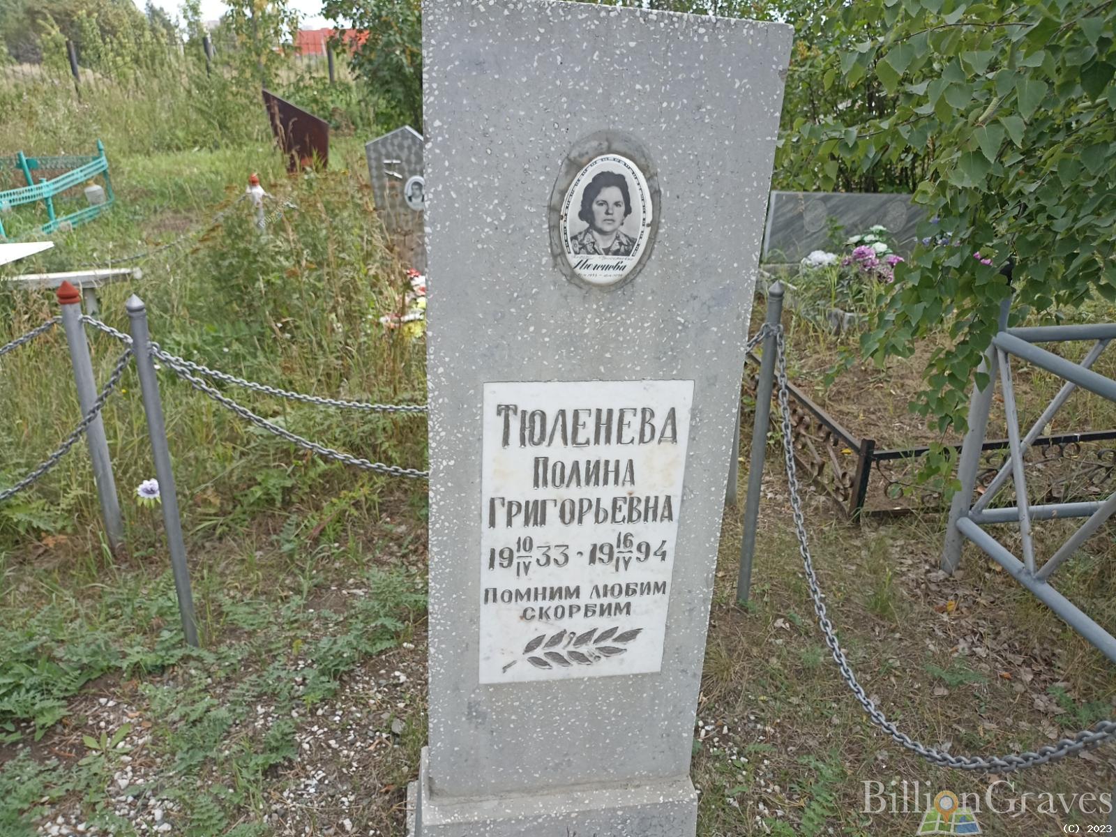 Тюленева Полина Григорьевна