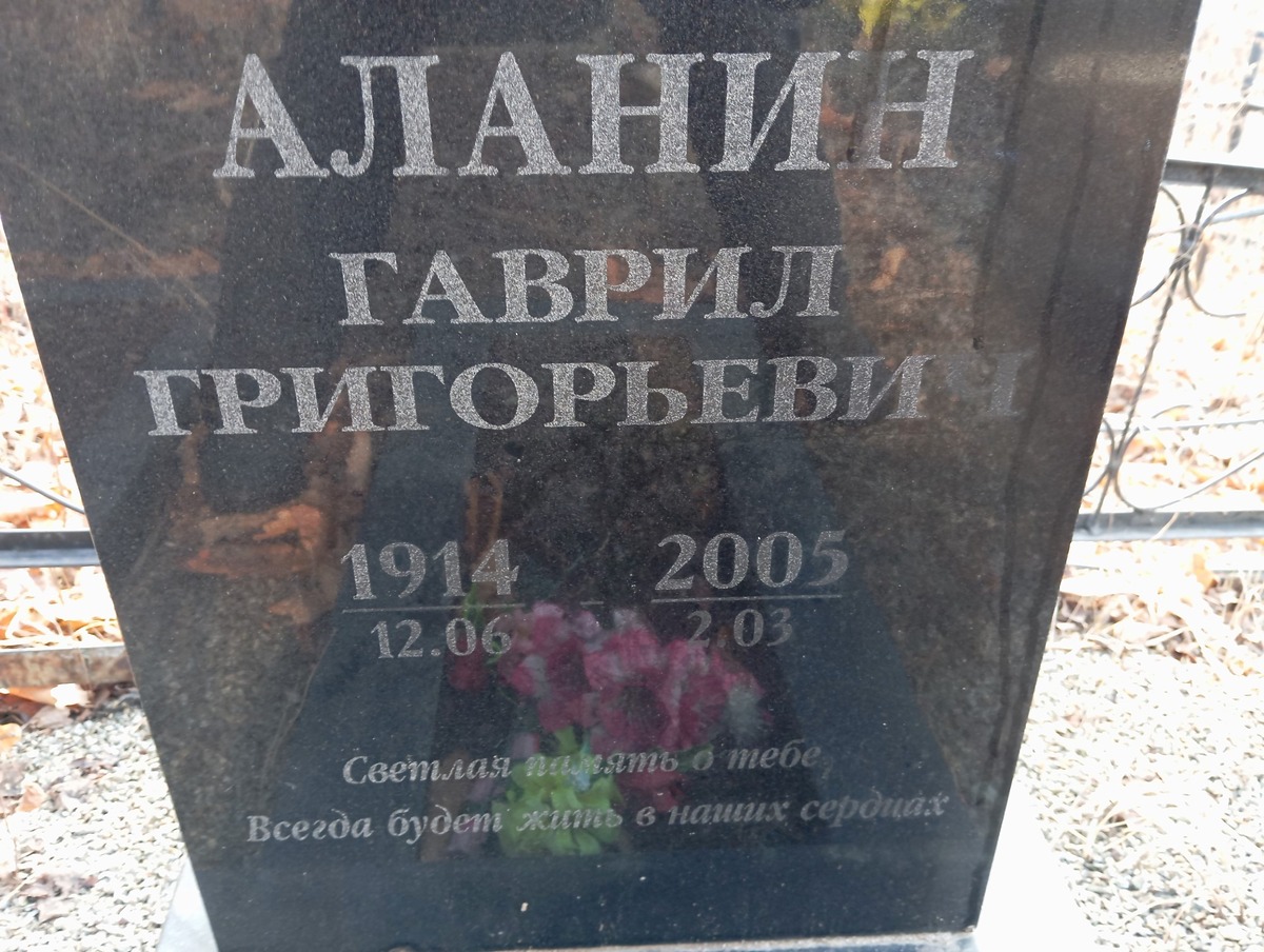 Аланин Гавриил Григорьевич