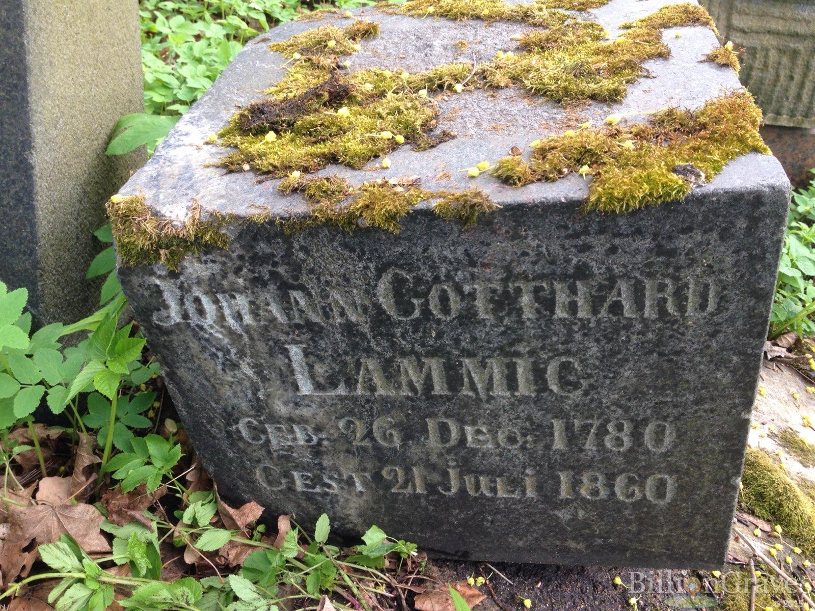 Lammig Johann Gotthard