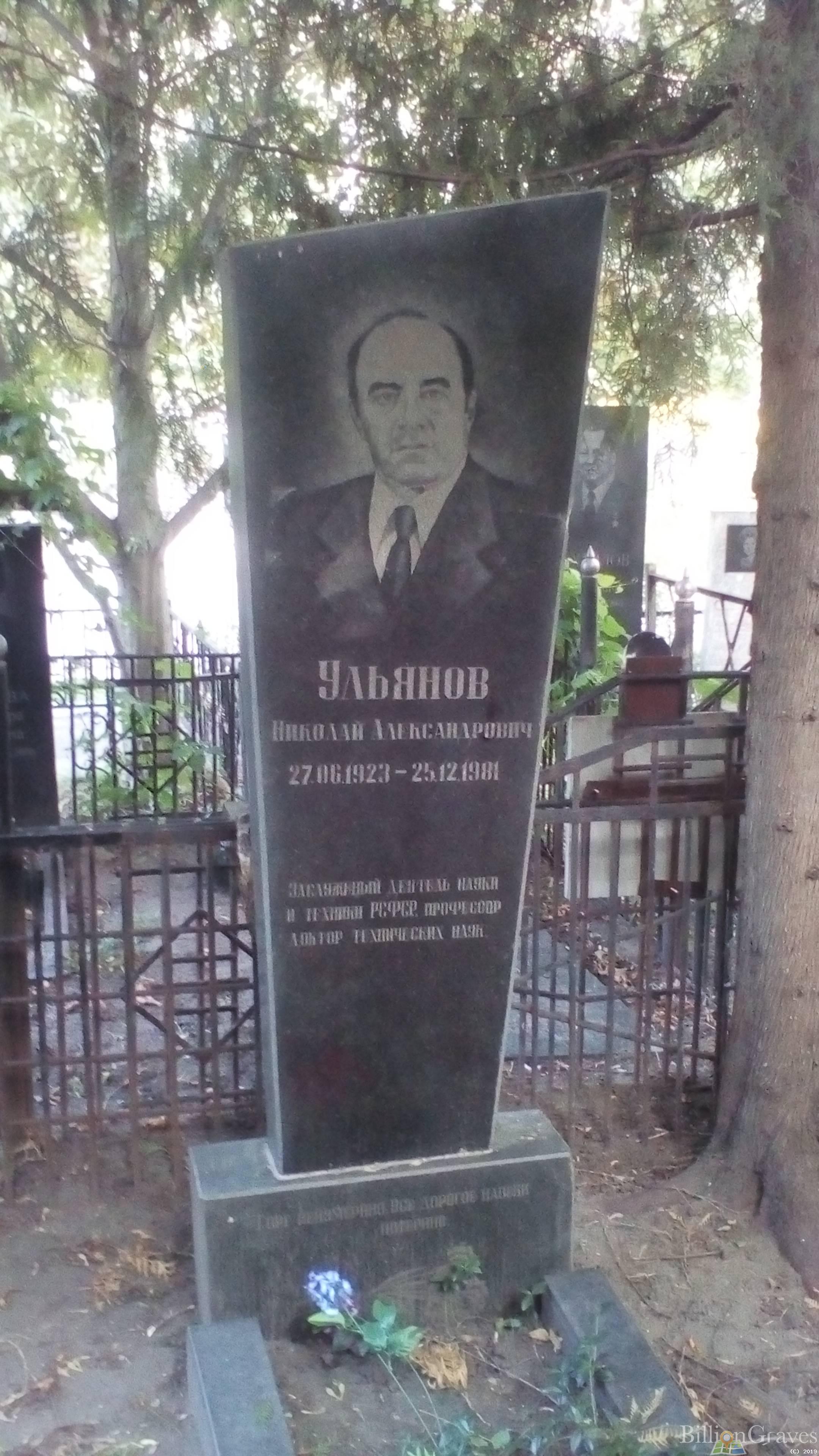 Ульянов Николай Александрович
