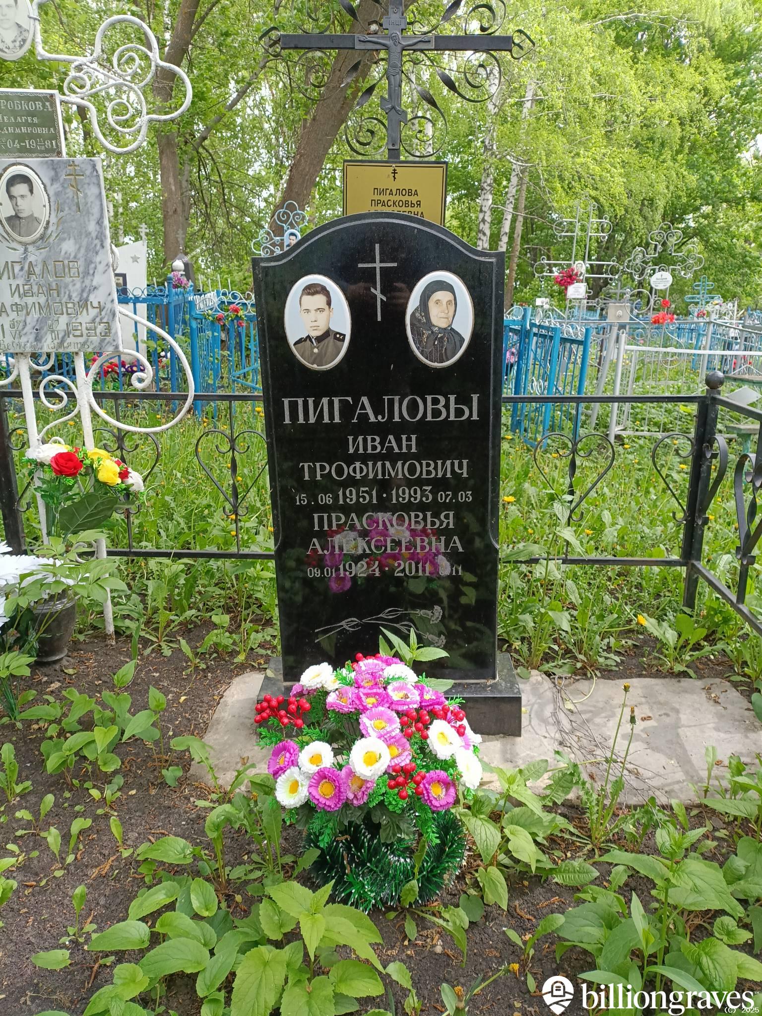 Пигалова Прасковья Алексеевна