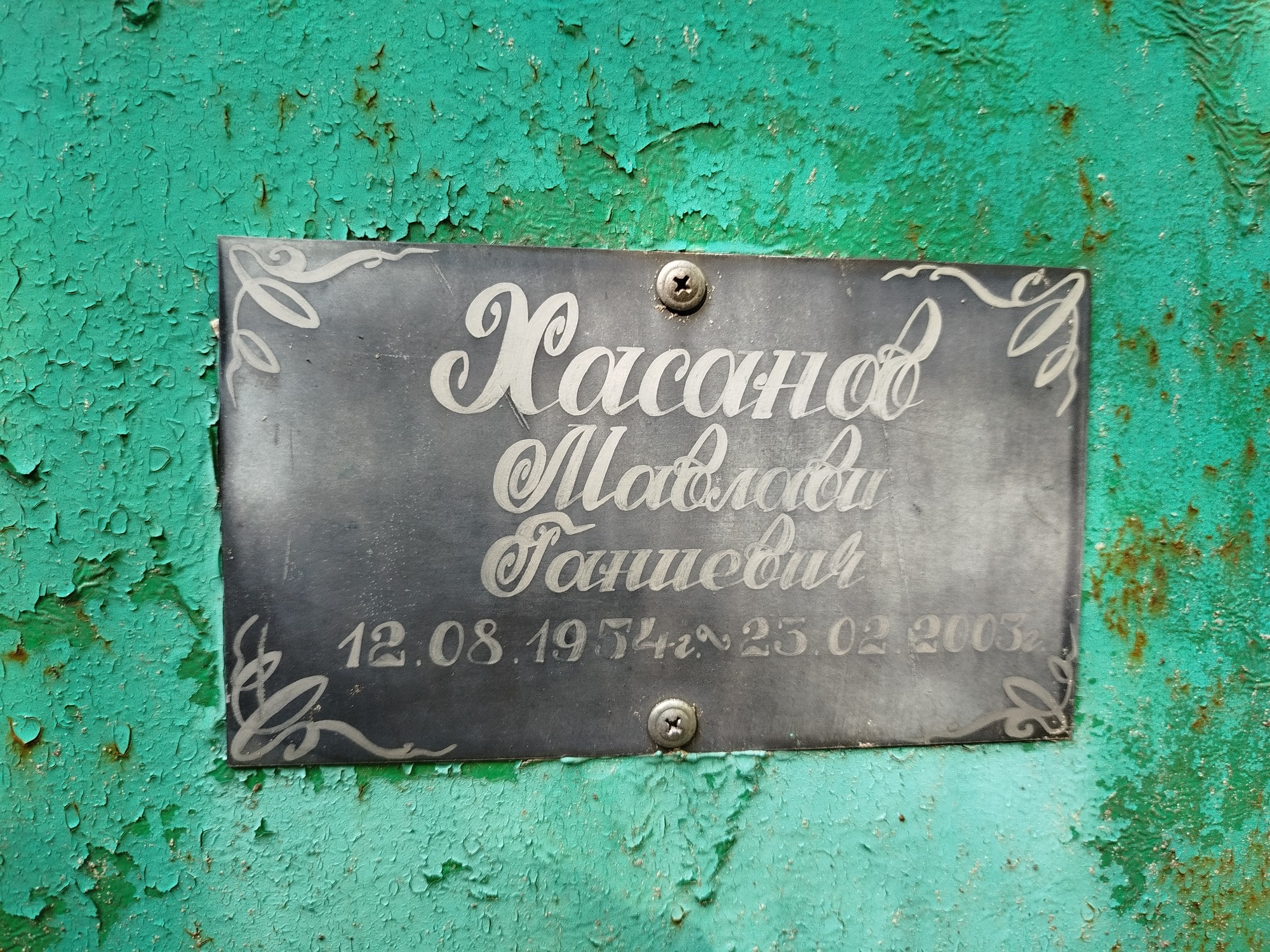 Хасанов Мавлави Ганиевич
