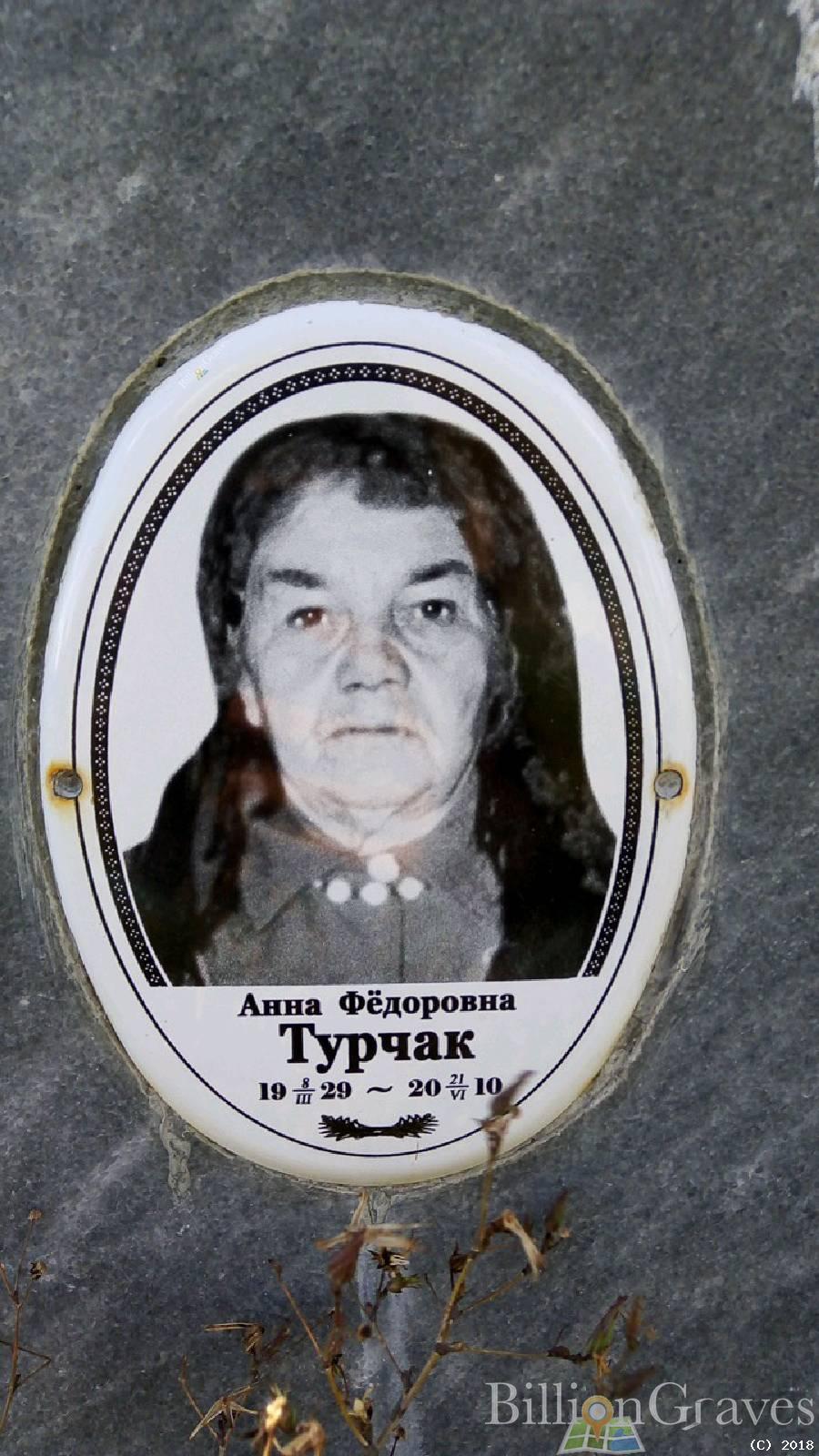 Турчак Анна Федоровна