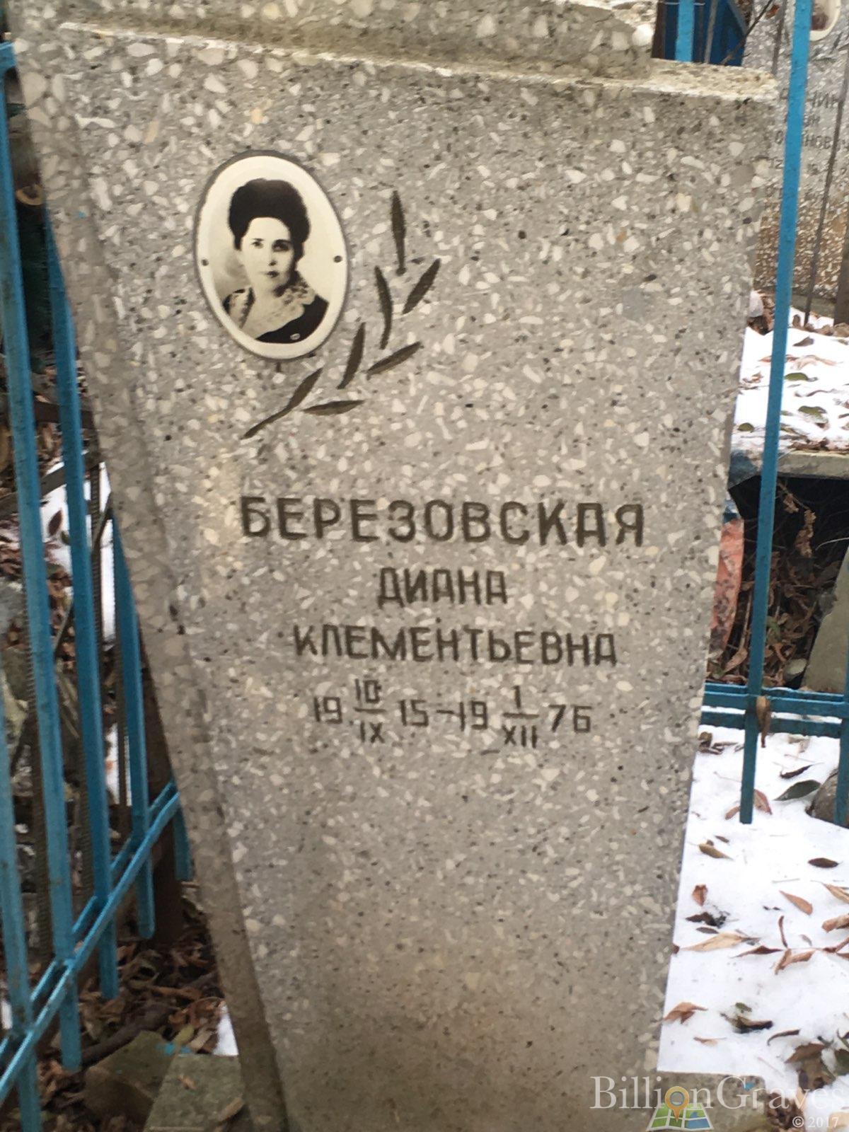 Березовская Диана Клементьевна