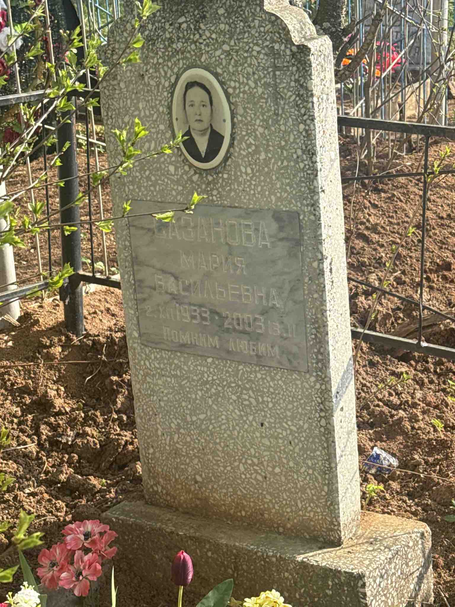Сазанова Мария Васильевна