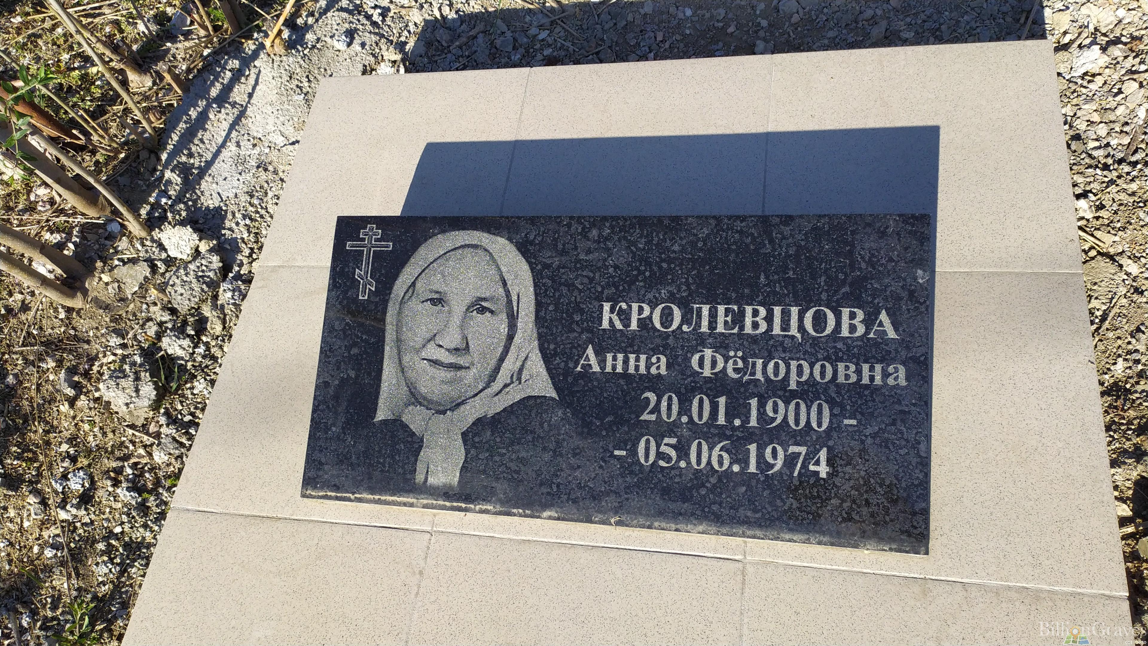 Кролевцова Анна Фёдоровна
