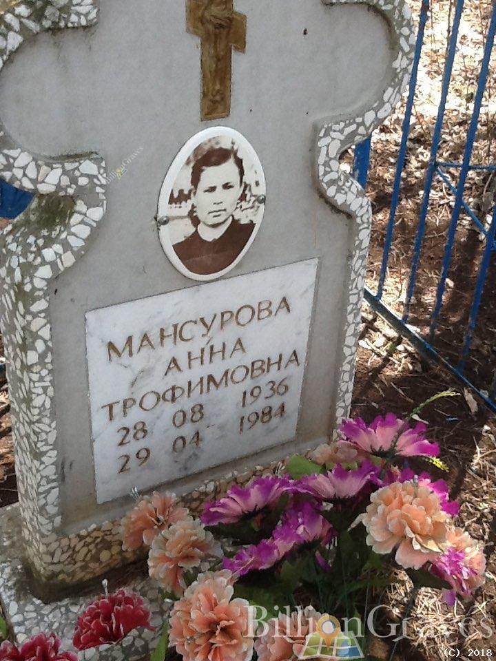 Мансурова Анна Трофимовна
