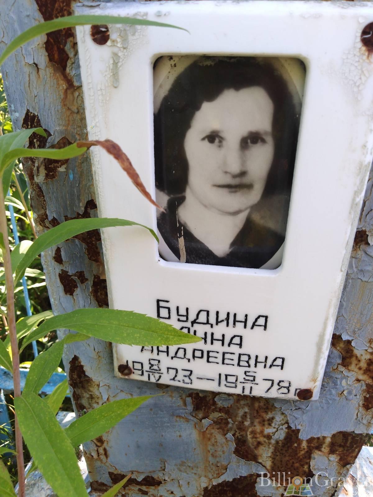 Будина Анна Андреевна