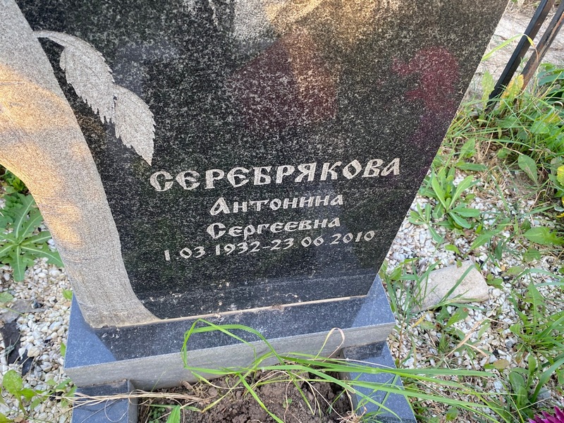 Серебрякова Антонина Сергеевна