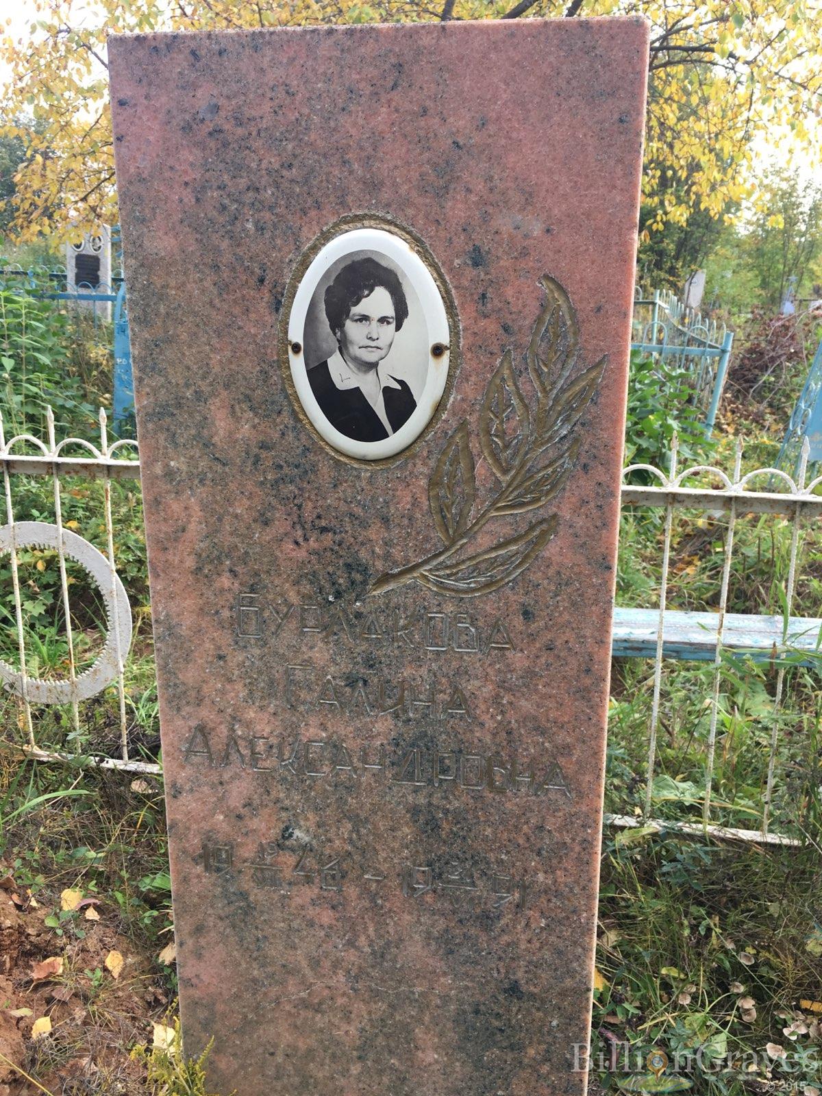 Бурлакова Галина Александровна