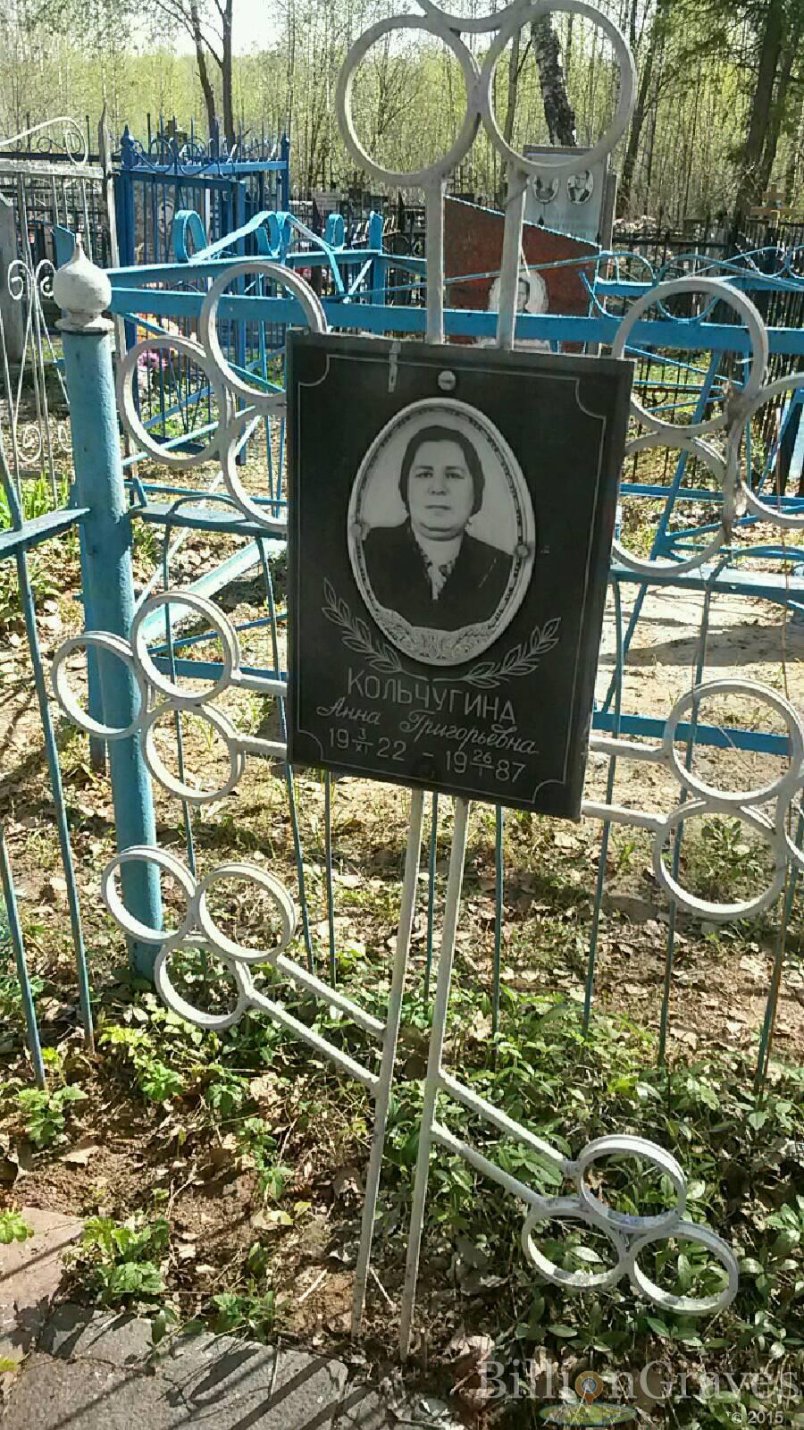 Кольчугина Анна Григорьевна