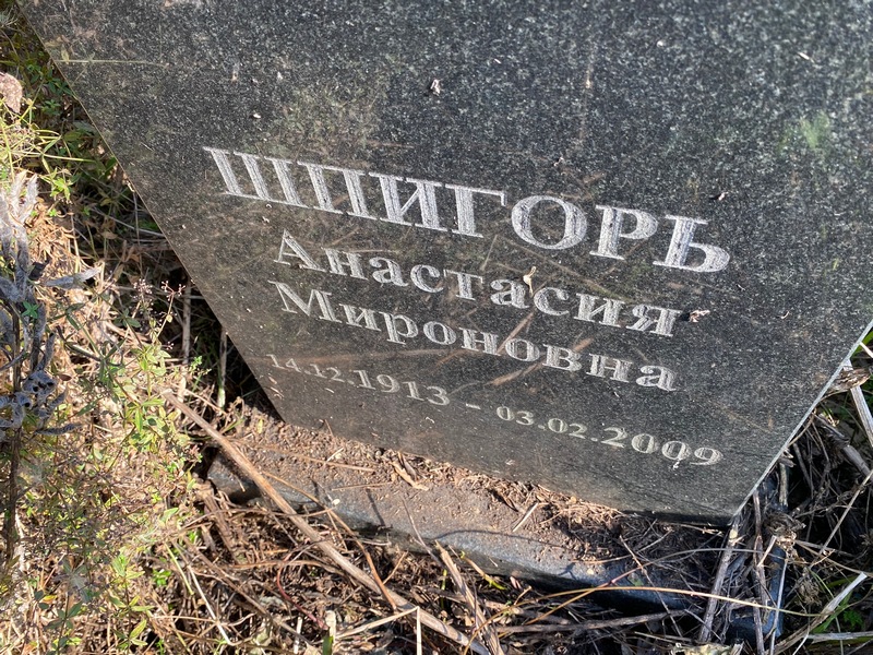 Анастасия Шпиго́рь Мироновна
