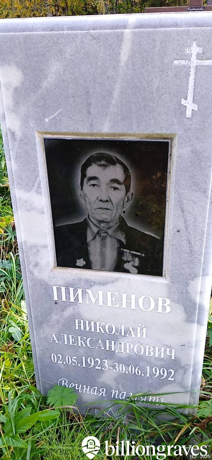 Пименов Николай Александрович