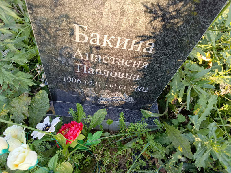 Бакина Анастасия Павловна