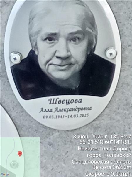 Швецова Алла Александровна