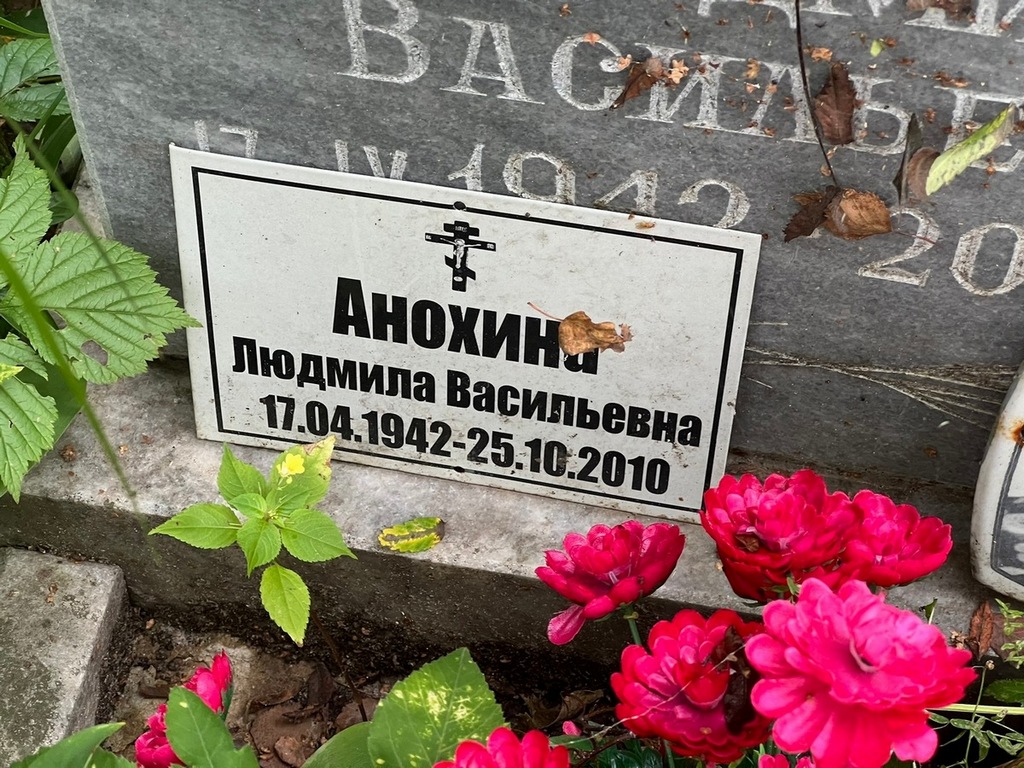 Анохина Людмила Васильевна