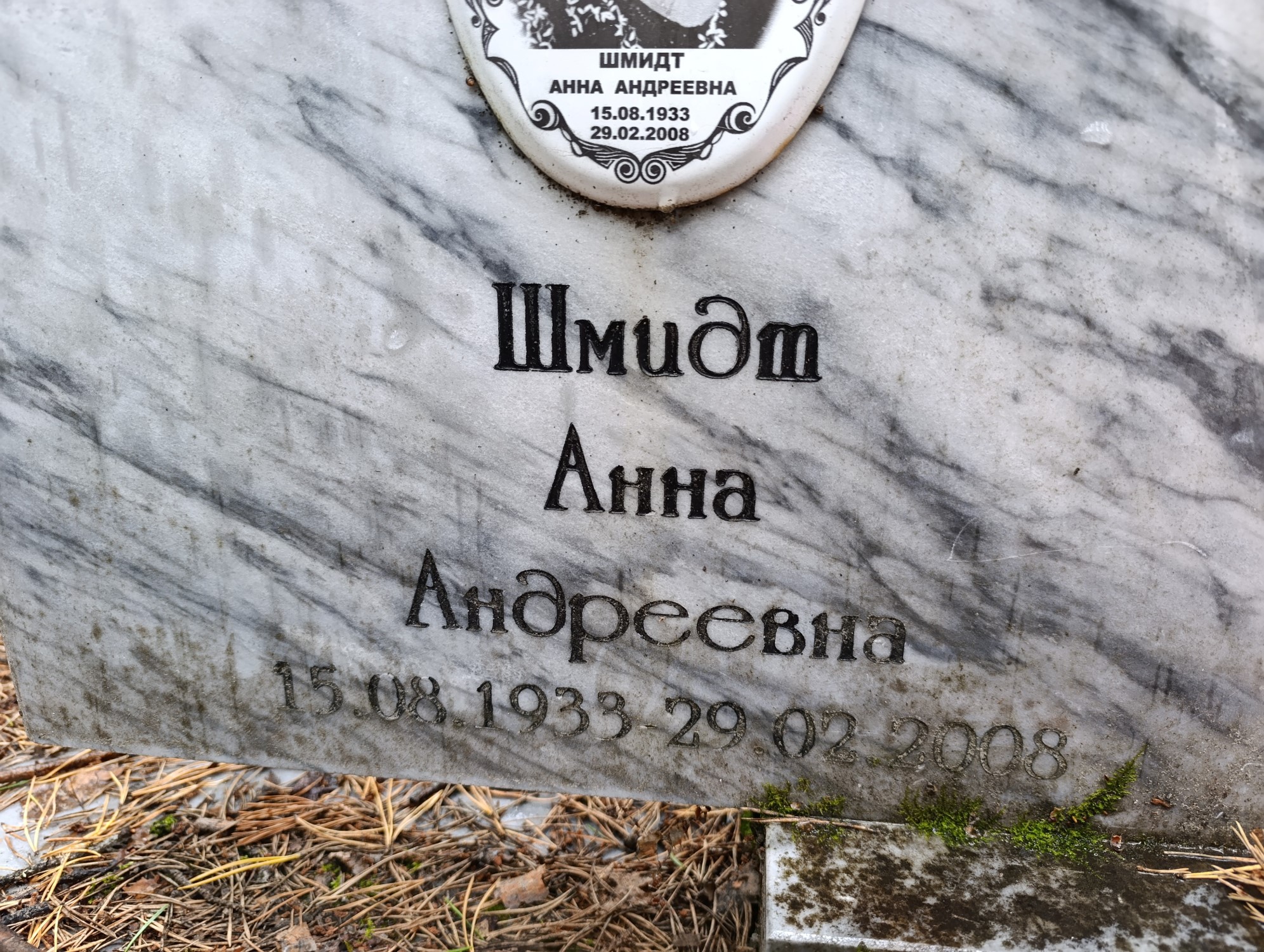 Шмидт Анна Андреевна
