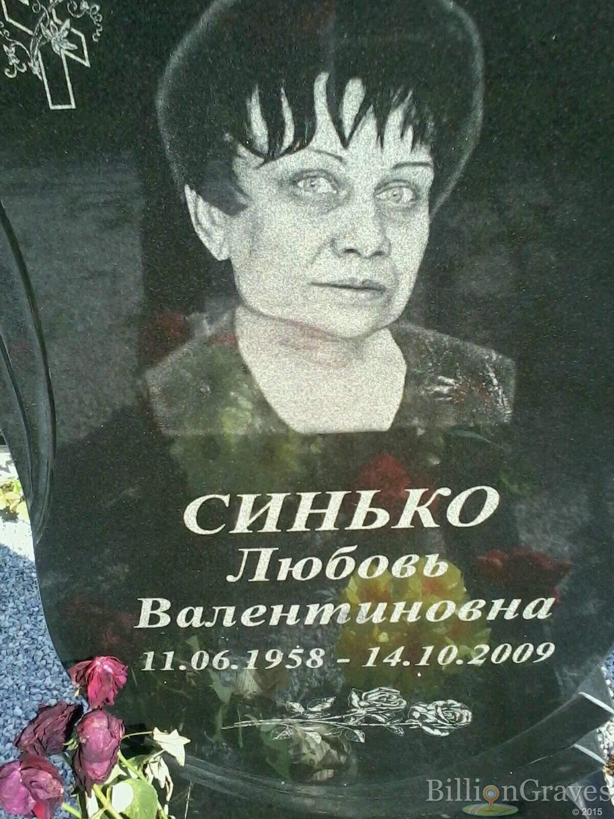 Синько Любовь Валентиновна