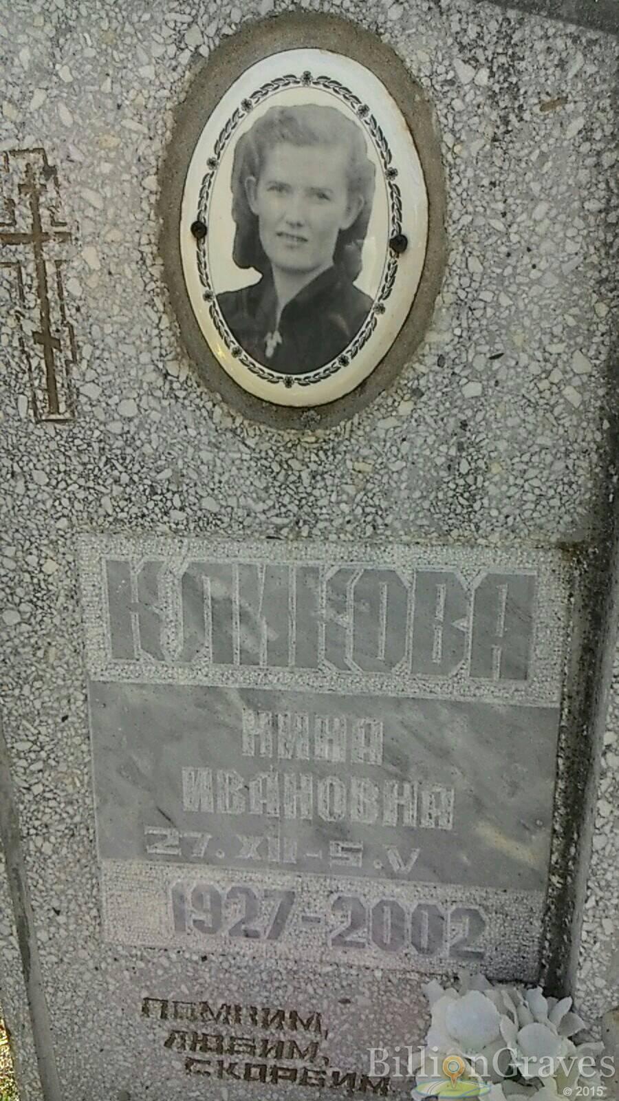 Кликова Нина Ивановна