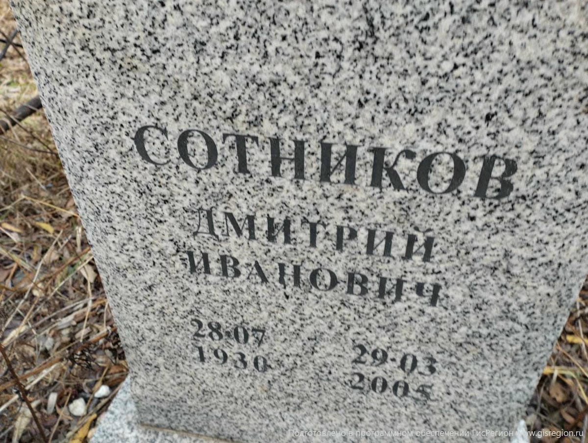 Сотников Дмитрий Иванович