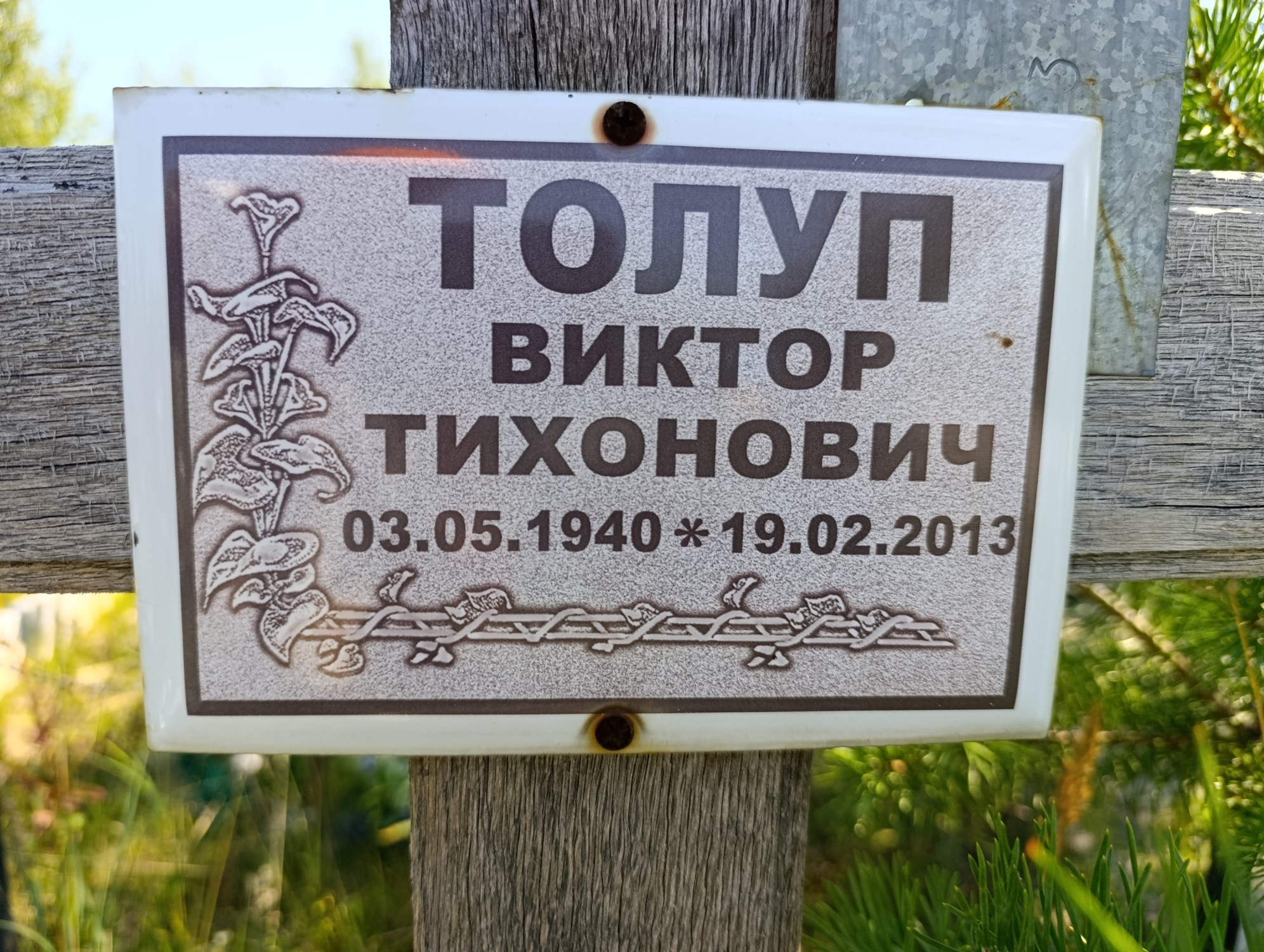 Толуп Виктор Тихонович