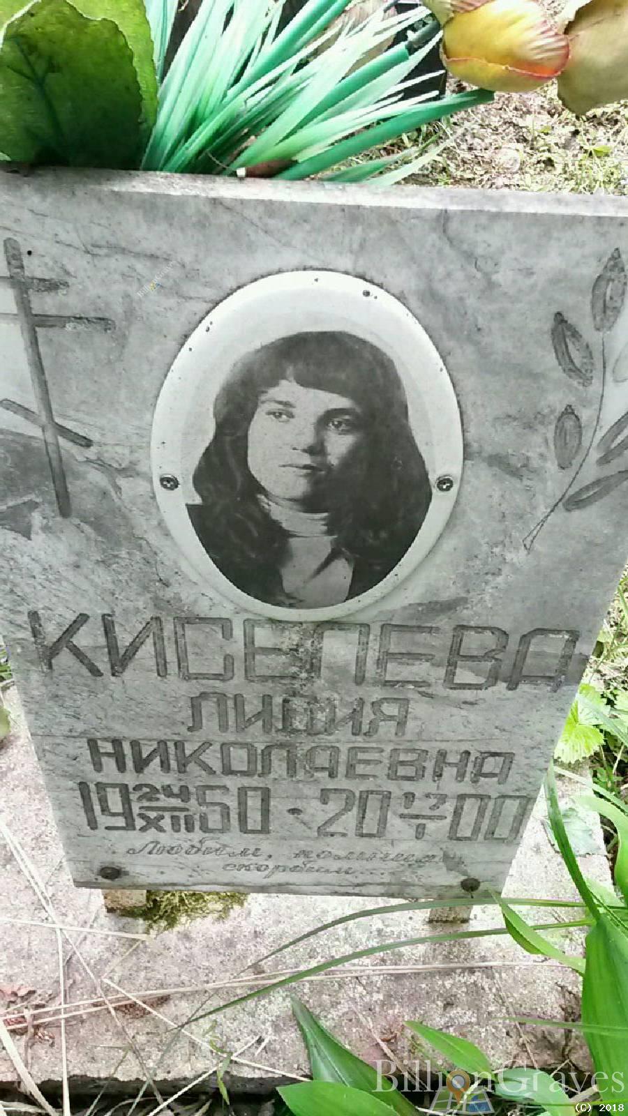 Киселева Лидия Николаевна