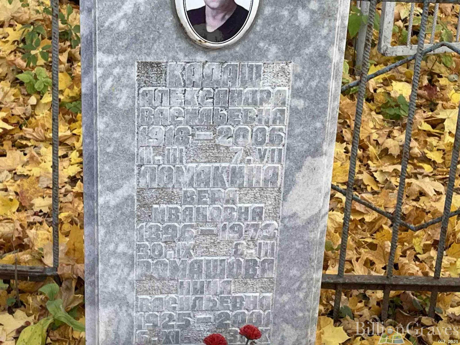 Кадаш Александра Васильевна