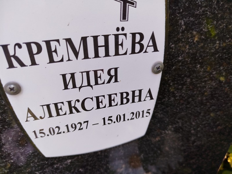 Идея Кремнева Алексеевна
