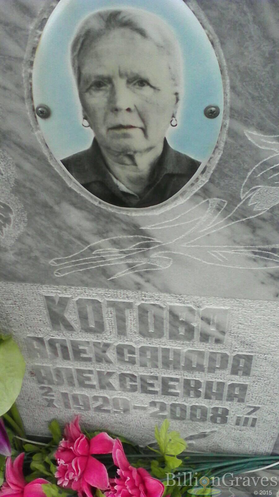 котова александра алексеевна
