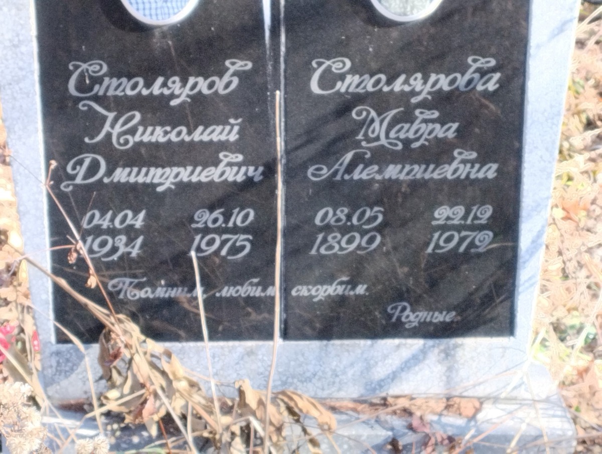 Столяров Николай Дмитриевич