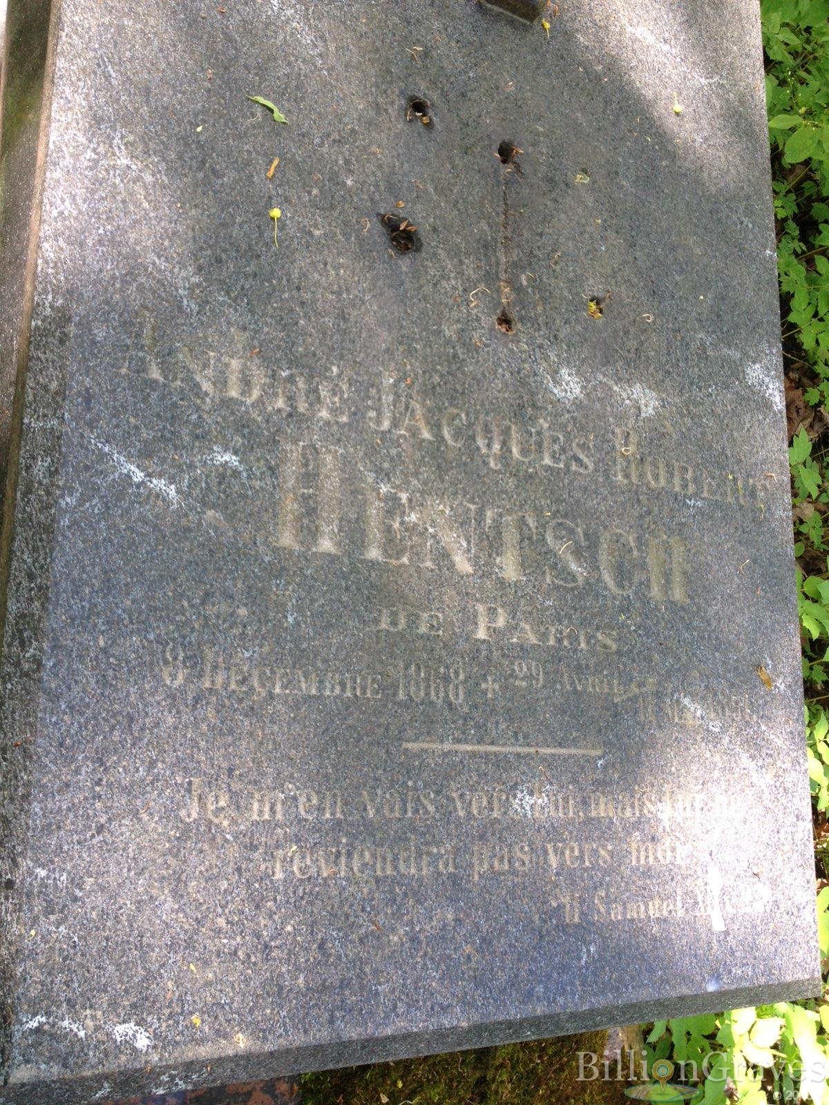 Hentsch Andre Jacques