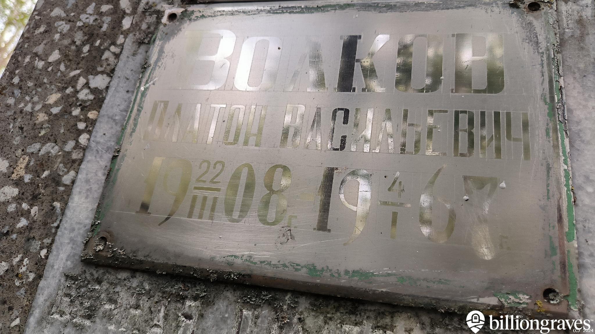 Волков Платон Васильевич