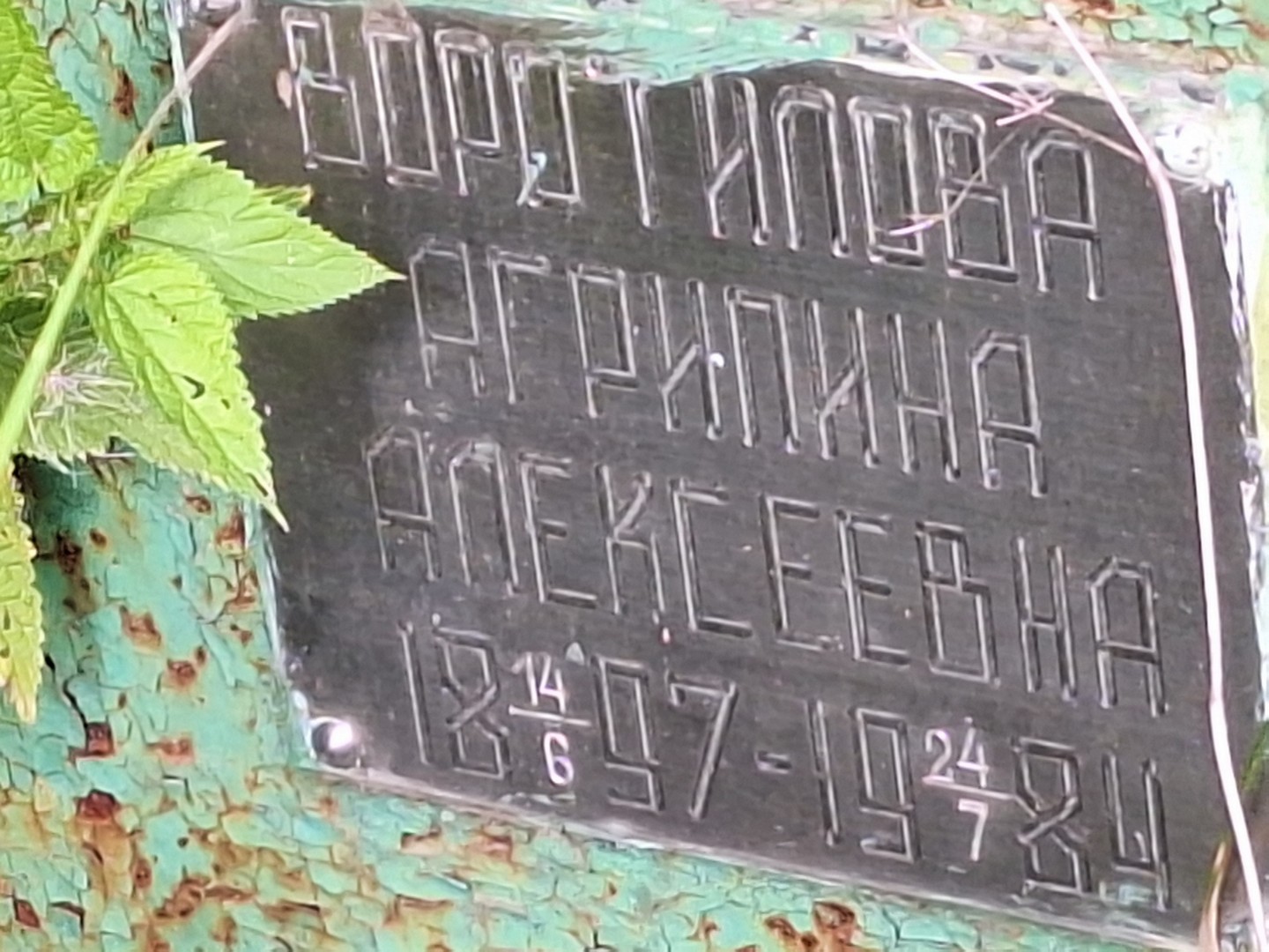 Агрипина Воротилова Алексеевна