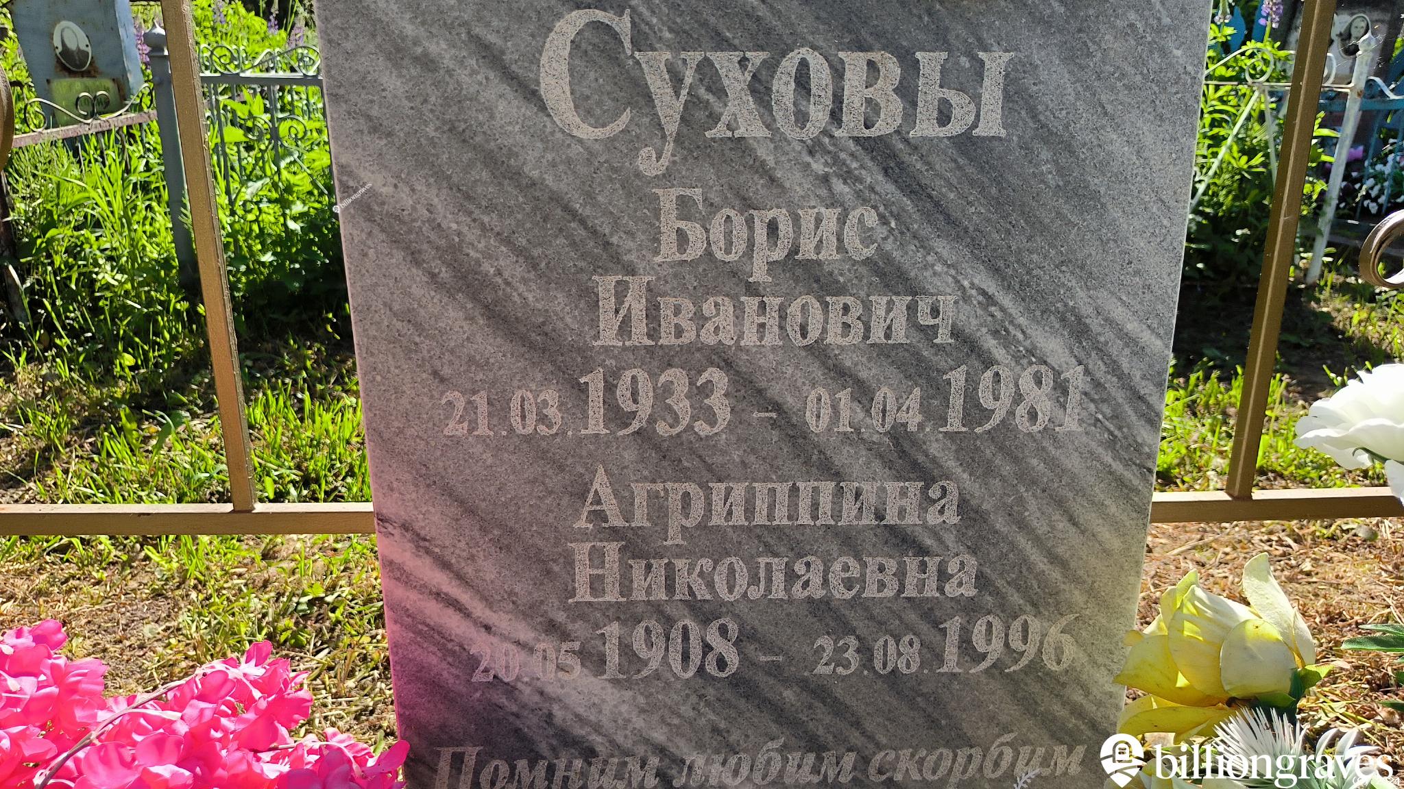 Сухова Агриппина Николаевна