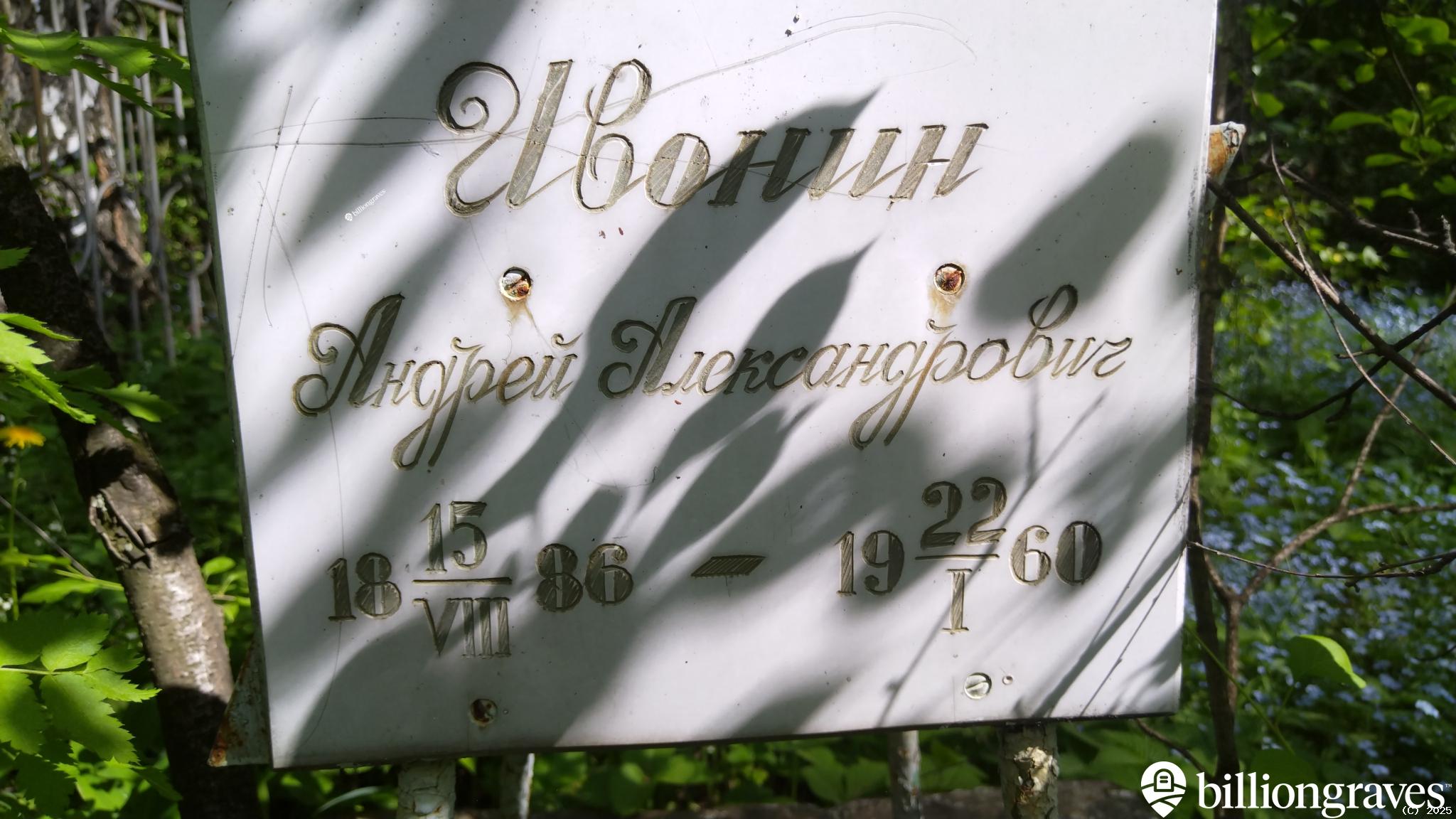 Ивонин Андрей Александрович