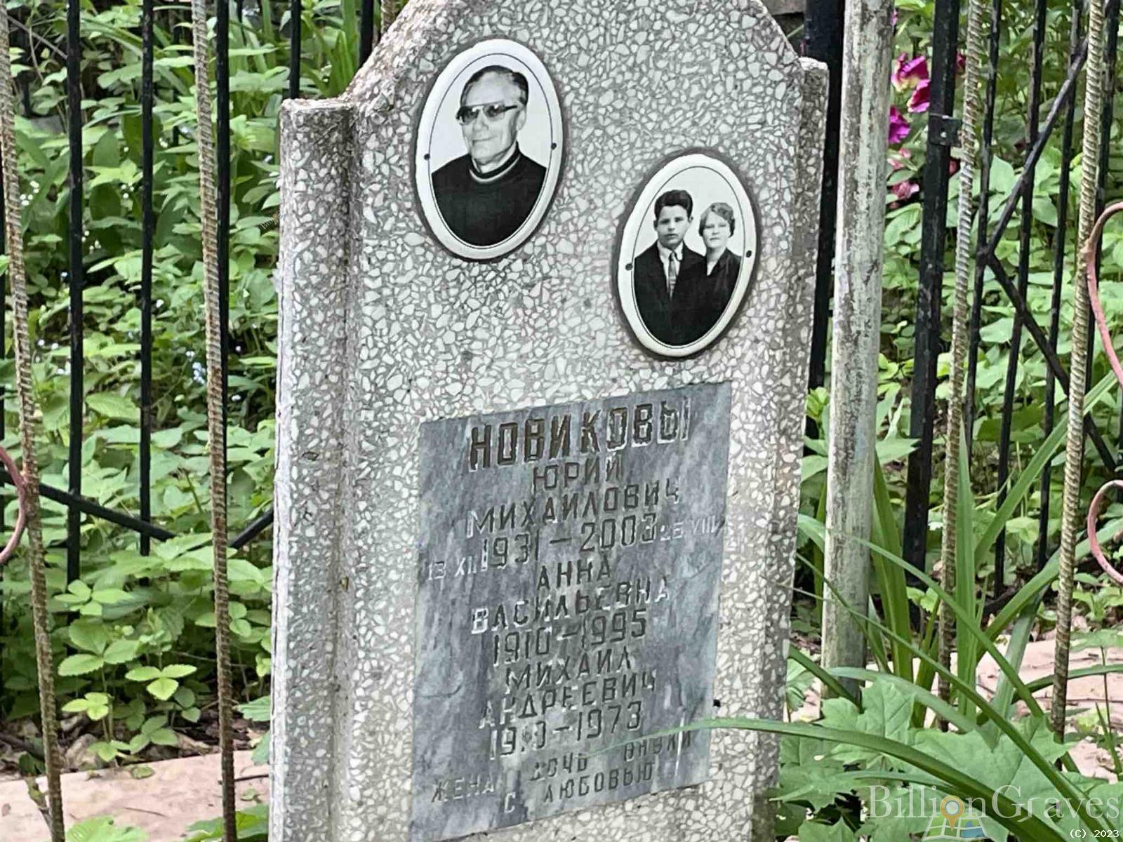 Новиков Юрий Михайлович