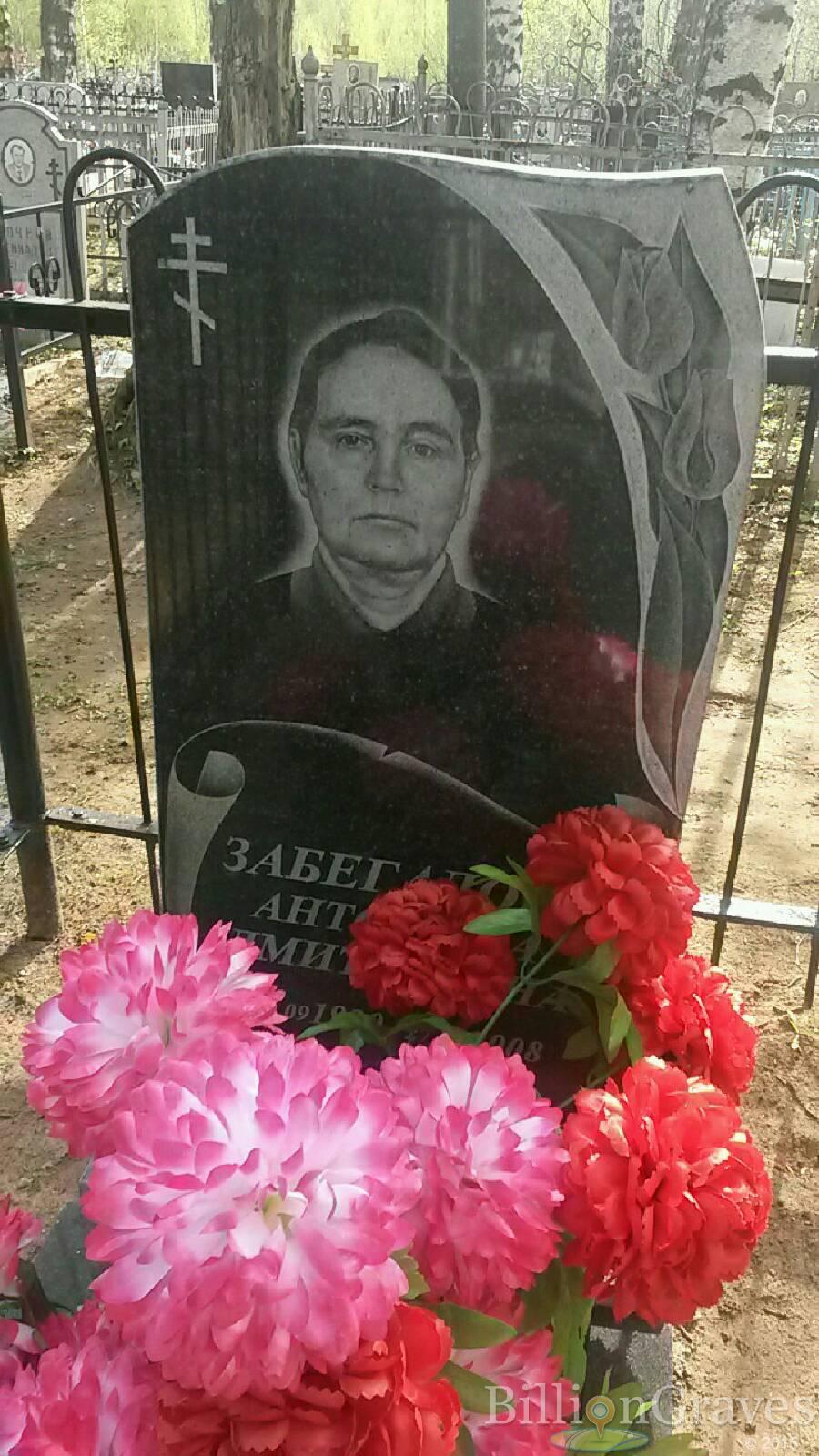 Забегалова Антонина дмитриевна