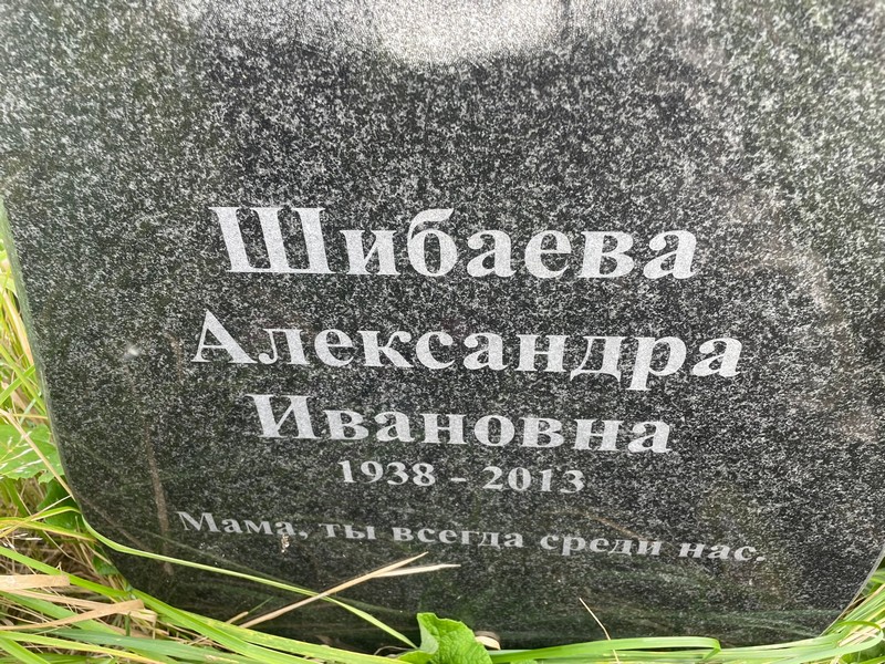 Шибаева Александра Ивановна