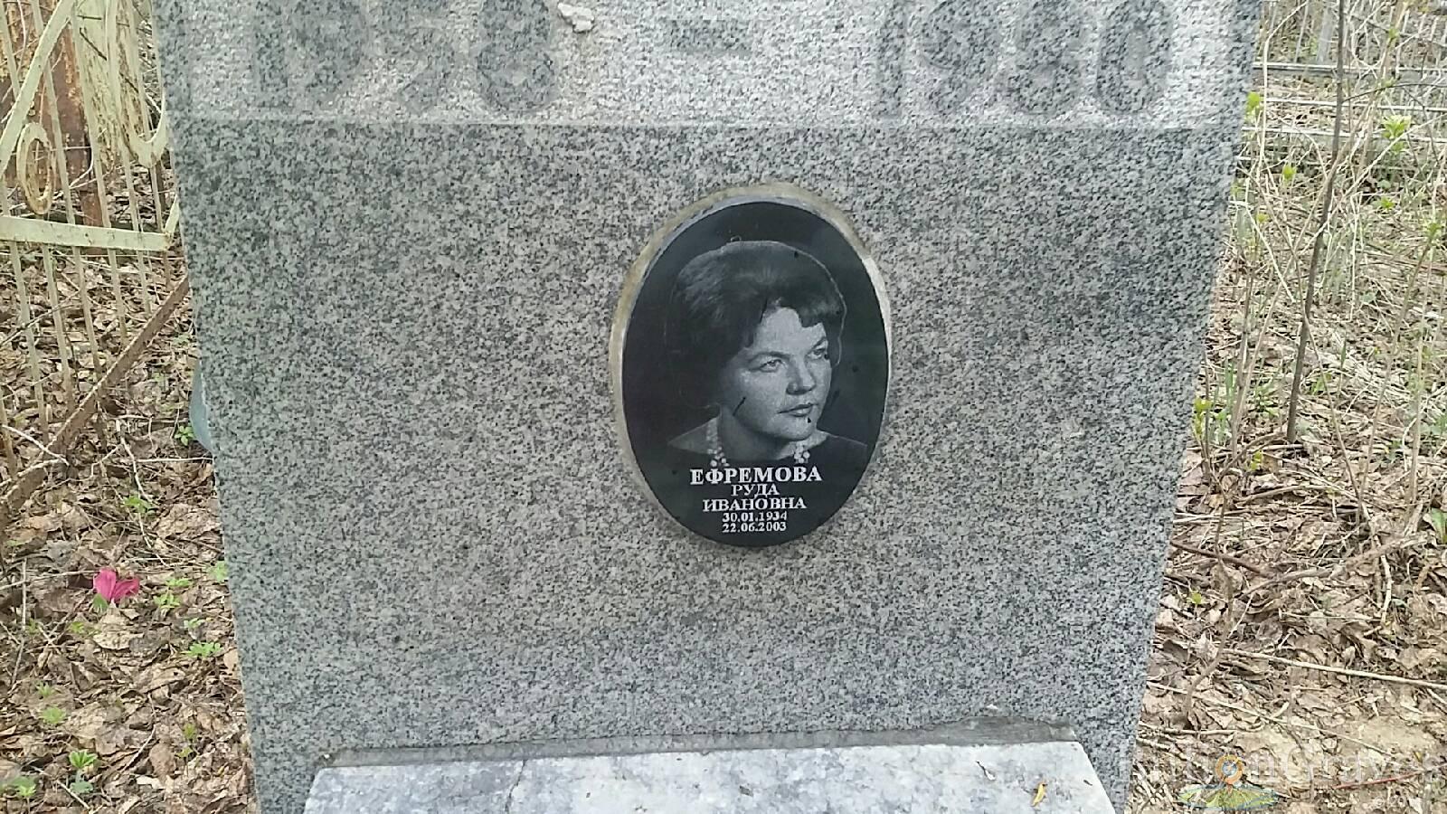 Ефремова Руда Ивановна