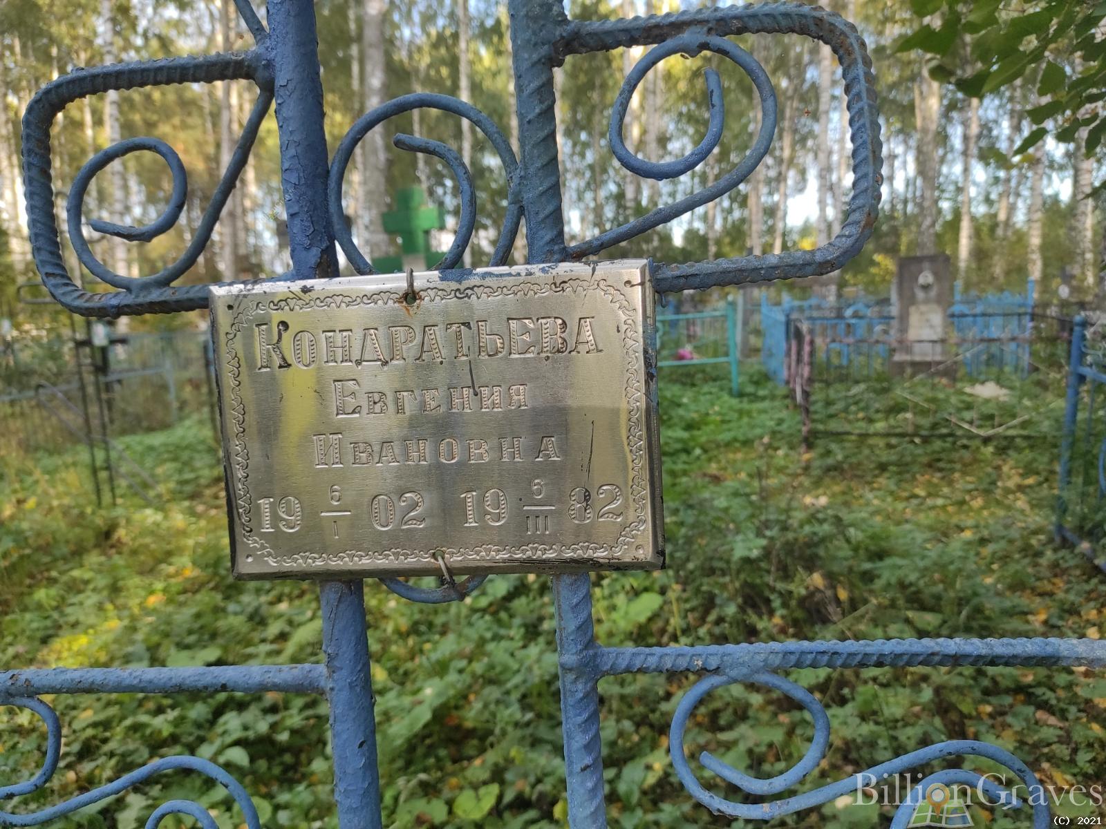 Кондратьева Евгения Ивановна