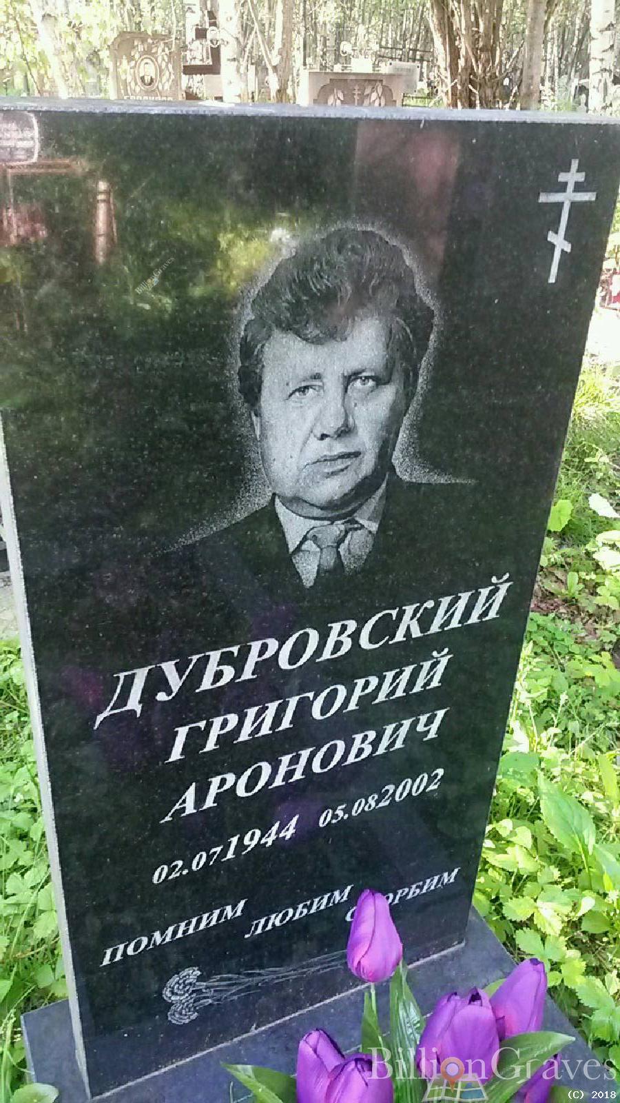 дубровский григорий аронович