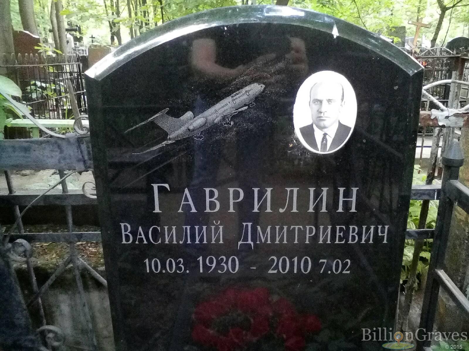 гаврилин василий дмитриевич