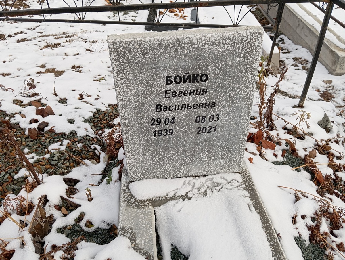 Бойко Евгения Васильевна