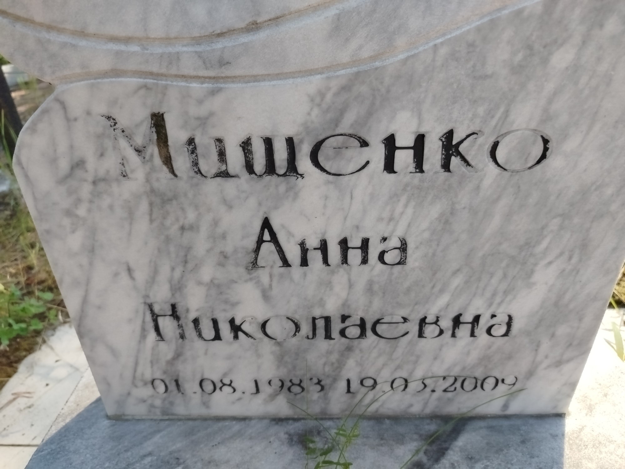 Мищенко Анна Николаевна