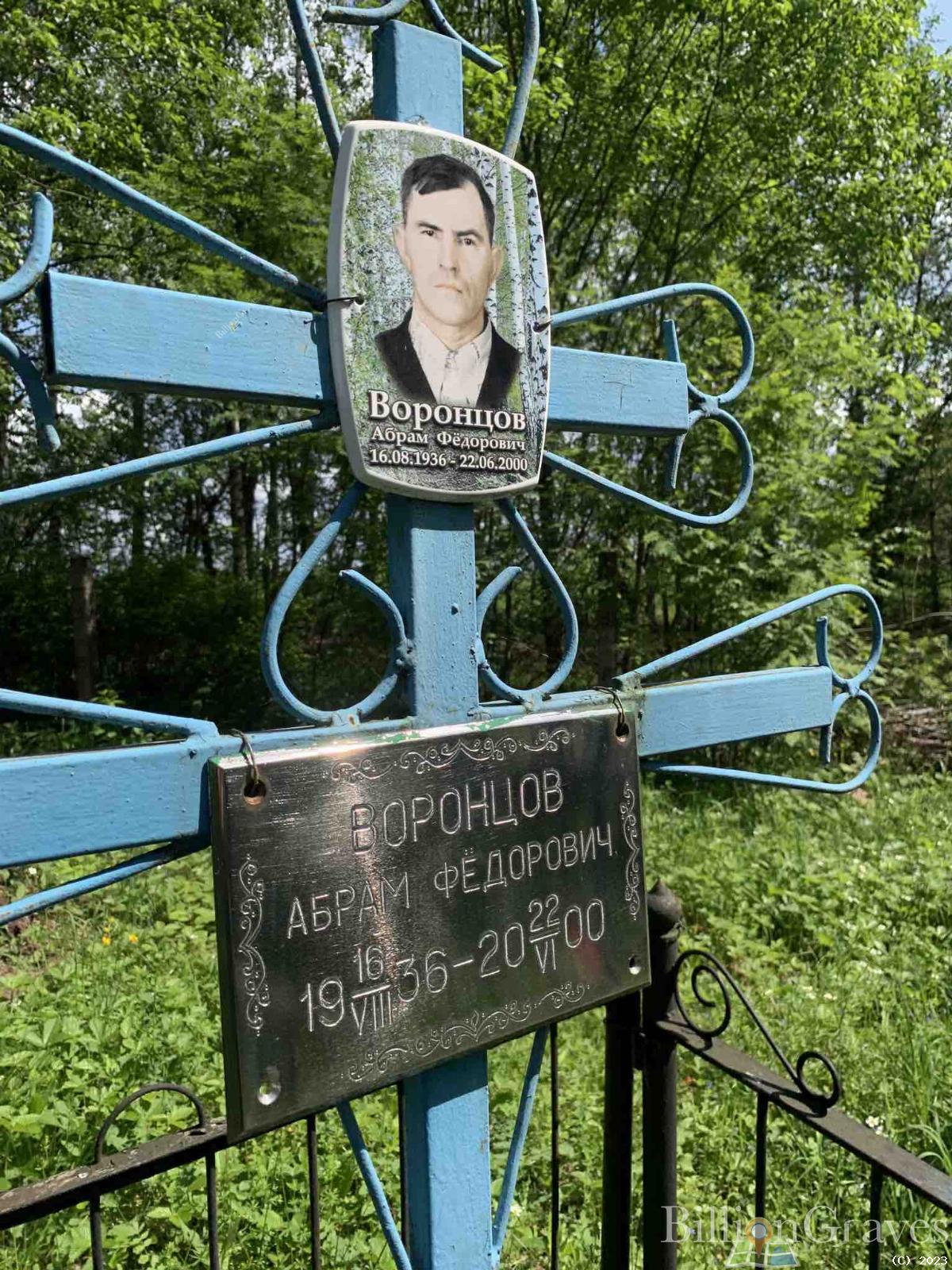 Воронцов Абрам Фёдорович
