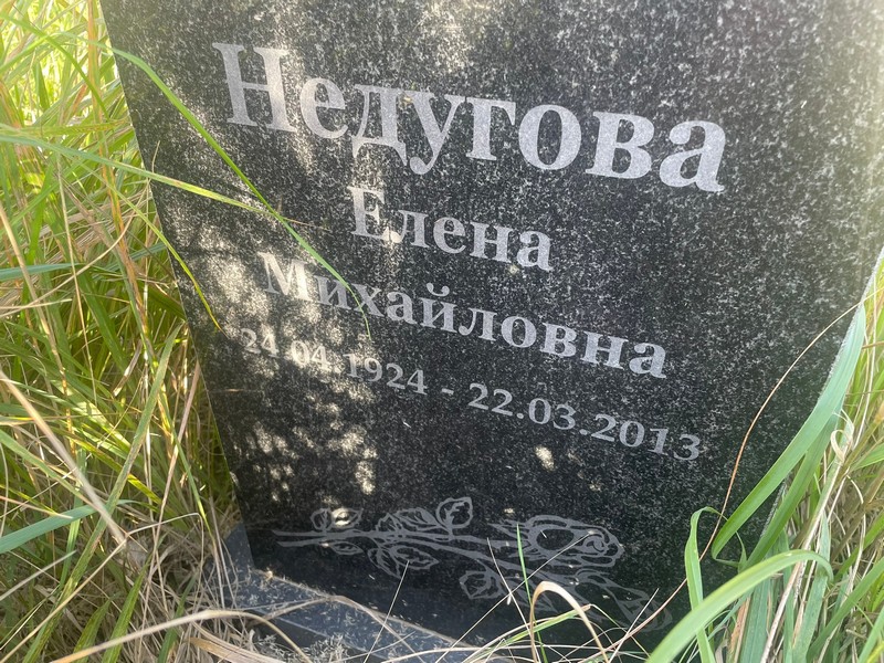Недугова